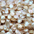 10mm Pink Keshi Freshwater Pearl Strands en gros, Forme de fleur, E190012